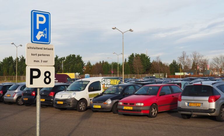 Parkeren boulevard harderwijk